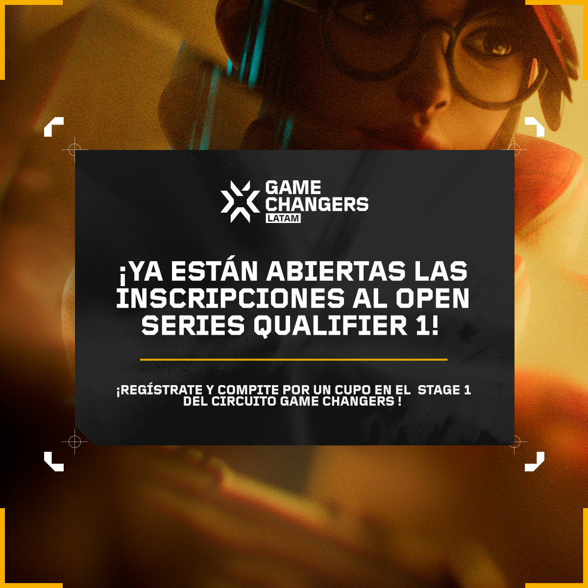 🚨 ¡Ya están abiertas las inscripciones al Open Series Qualifier 1, para competir por 4 cupos en Norte y 4 en Sur al Stage 1 del Circuito #VCTGameChangers! 🔥

📝 Registros en: opengc.arenagg.com/es