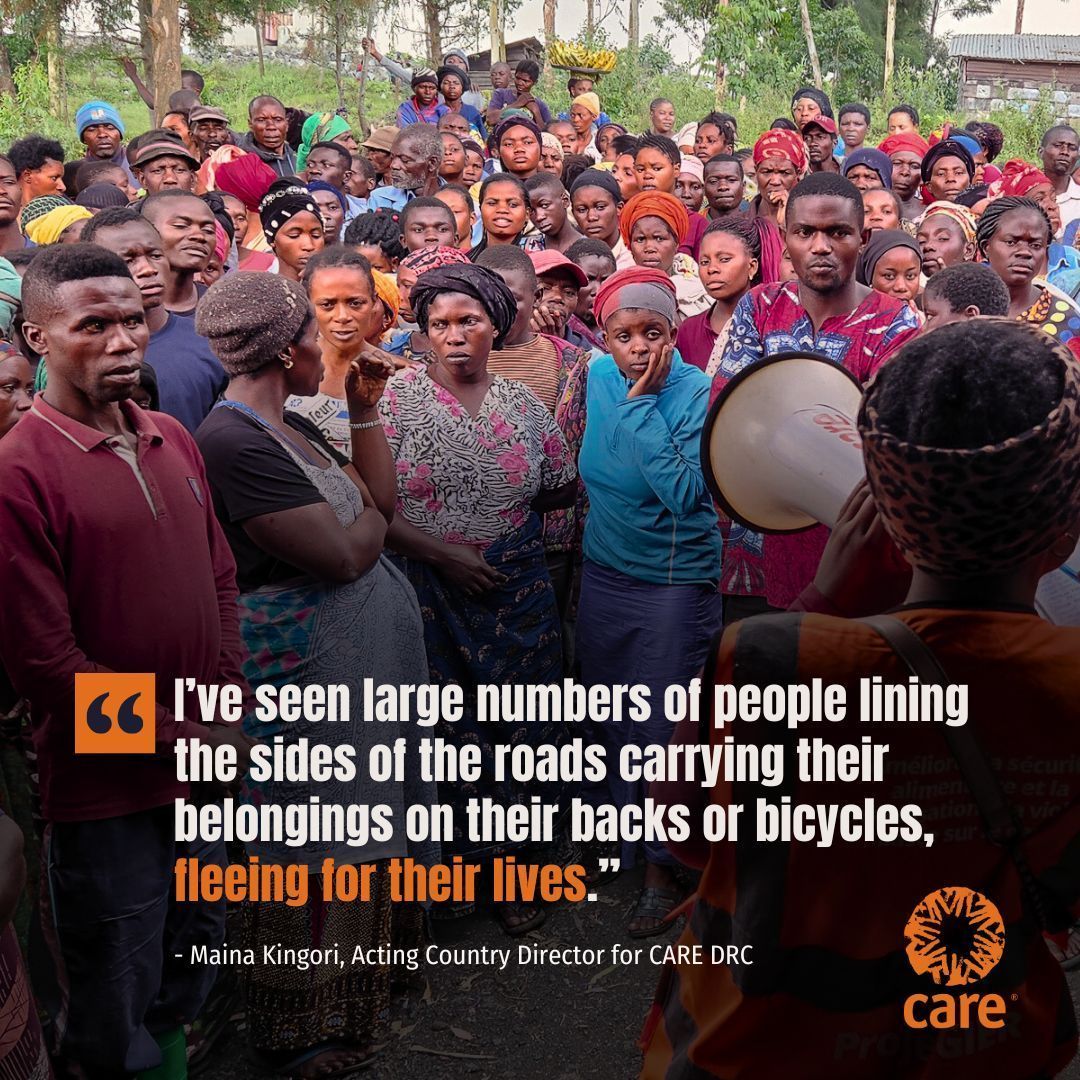 Rising violence in the #DRC has forced 400,000+ to flee this year, worsening the decades-long humanitarian crisis. With over 6M displaced, women and girls face greater risks of sexual violence. We urge all parties to end the violence and allow full access to humanitarian aid.