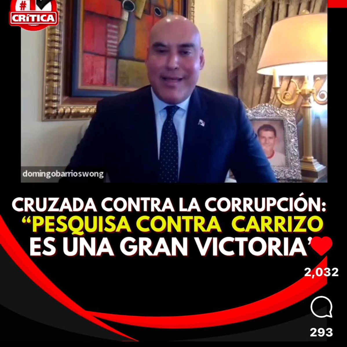 @<a href="/PGN_PANAMA/">Procuraduría General de la Nación</a> ADMITE DENUNCIA CONTRA JOSÉ G.  CARRIZO.
El procurador Luis Gómez dijo  que la denuncia será remitida a la Fiscalía Anticorrupción. El ex vicepresidente ha sido denunciado penalmente por el presunto delito contra la Adm. Pública en su modalidad de peculado de uso.