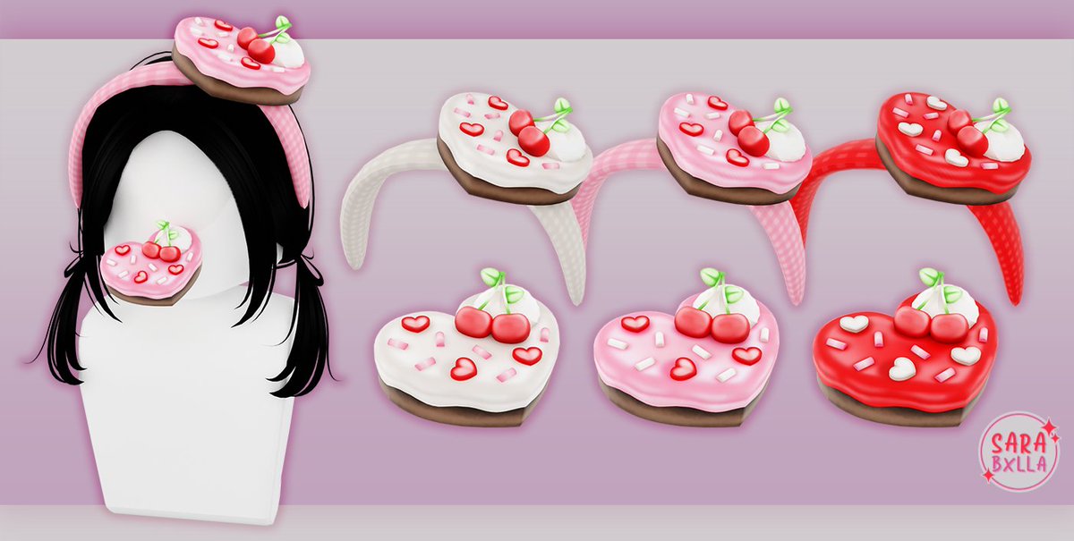 A yummy treat &amp; matching headband, available at Abloomy!

❤️ Headbands: roblox.com/catalog?Keywor…

❤️ Treat: roblox.com/catalog?Keywor…

#Roblox #RobloxDev #RobloxUGC