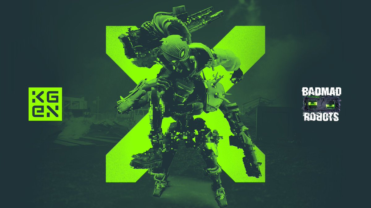 famoussaidwhat's tweet photo. 🔥 @KGeN_Community announces a collaboration with @Badmadrobots, they're launching a challenging team-based multiplayer shooter.
🎮 Players will face off in a post-human society to see if they can survive!
🤖 #BADMAD ROBOTS is an intense and fun team-based free-to-play multiplayer shooter.
Fight hard to survive on streets overrun by broken violent robots in a brutal post-human society.
🔽VISIT
https://t.co/VuBqilp4cg