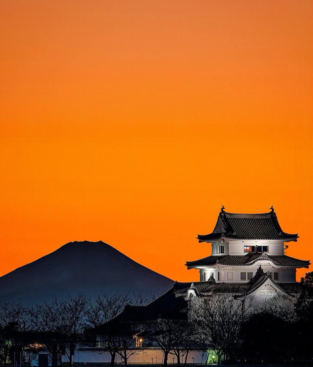 voshans's tweet image. Avondstemming… 
(Foto NOA Photography) 
#Noda #Chiba #Fuji #Japan