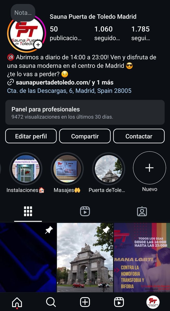 Menudo subidón de seguidores en instagram!! Gracias a todos❤️ instagram.com/saunapuertadet…