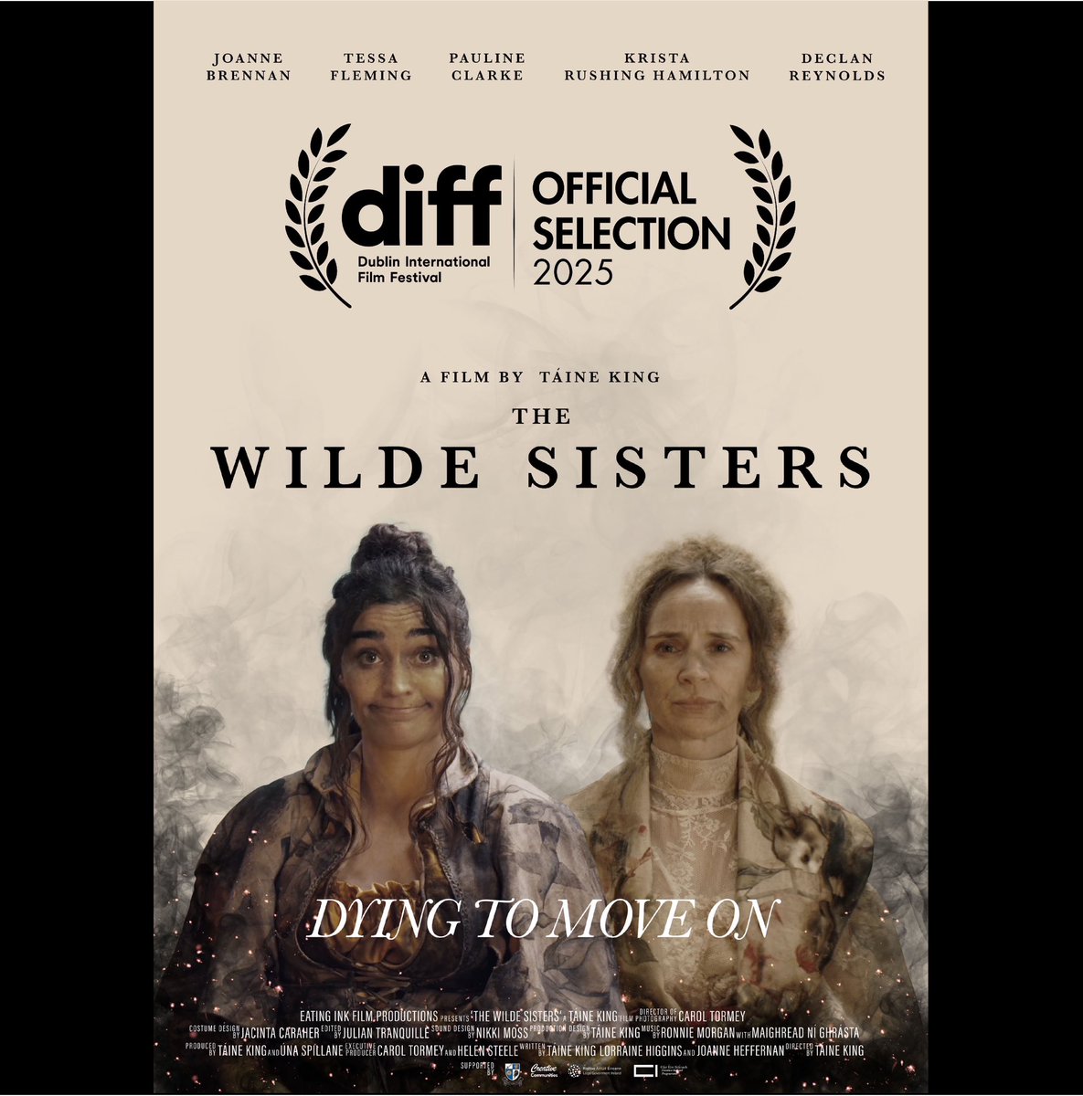 Don’t miss The Wilde Sisters directed by <a href="/taineking1/">TáinekingImages</a> at <a href="/DublinFilmFest/">Dublin International Film Festival</a> 2025. Had such a wonderful time doing the Sound Design and Mix for this superb short film. Amazing cast and crew it’s a real treat. Tickets available now