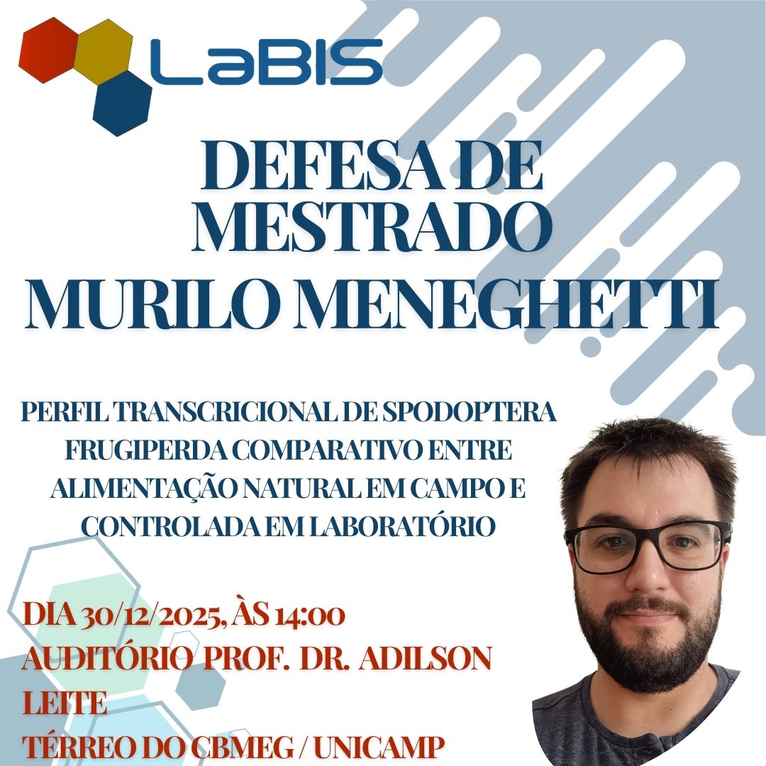 bioinfo_guy's tweet photo. Quer saber um pouco mais sobre ataque e defesa à herbivoria? venha nesta quinta (30/12) às 14:00 no Auditório Adilson Leite (CBMEG/UNICAMP) para a defesa de mestrado do Murilo Meneghetti. https://t.co/rQQQ6WuF9J