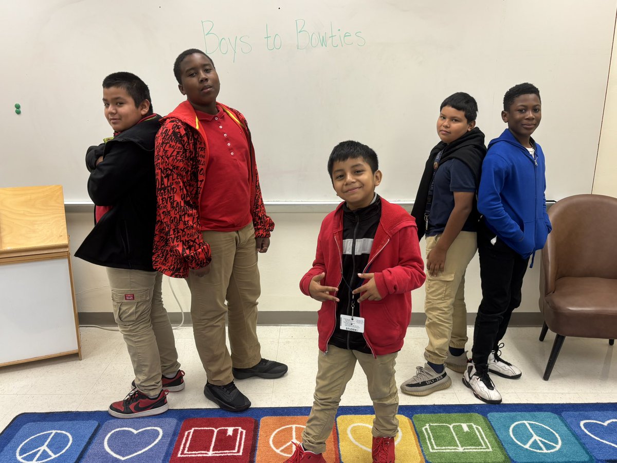Boys to Bowties are busy practicing their rap song to inspire our guest for leadership day! <a href="/CollierPBIS/">CCPS PBIS</a> <a href="/collierschools/">Collier County Public Schools</a> <a href="/TheLeaderinMe/">The Leader in Me</a>