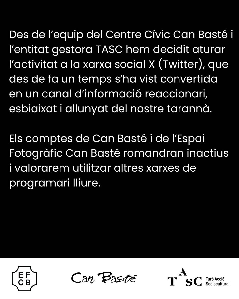 Centre Cívic Can Basté tweet media