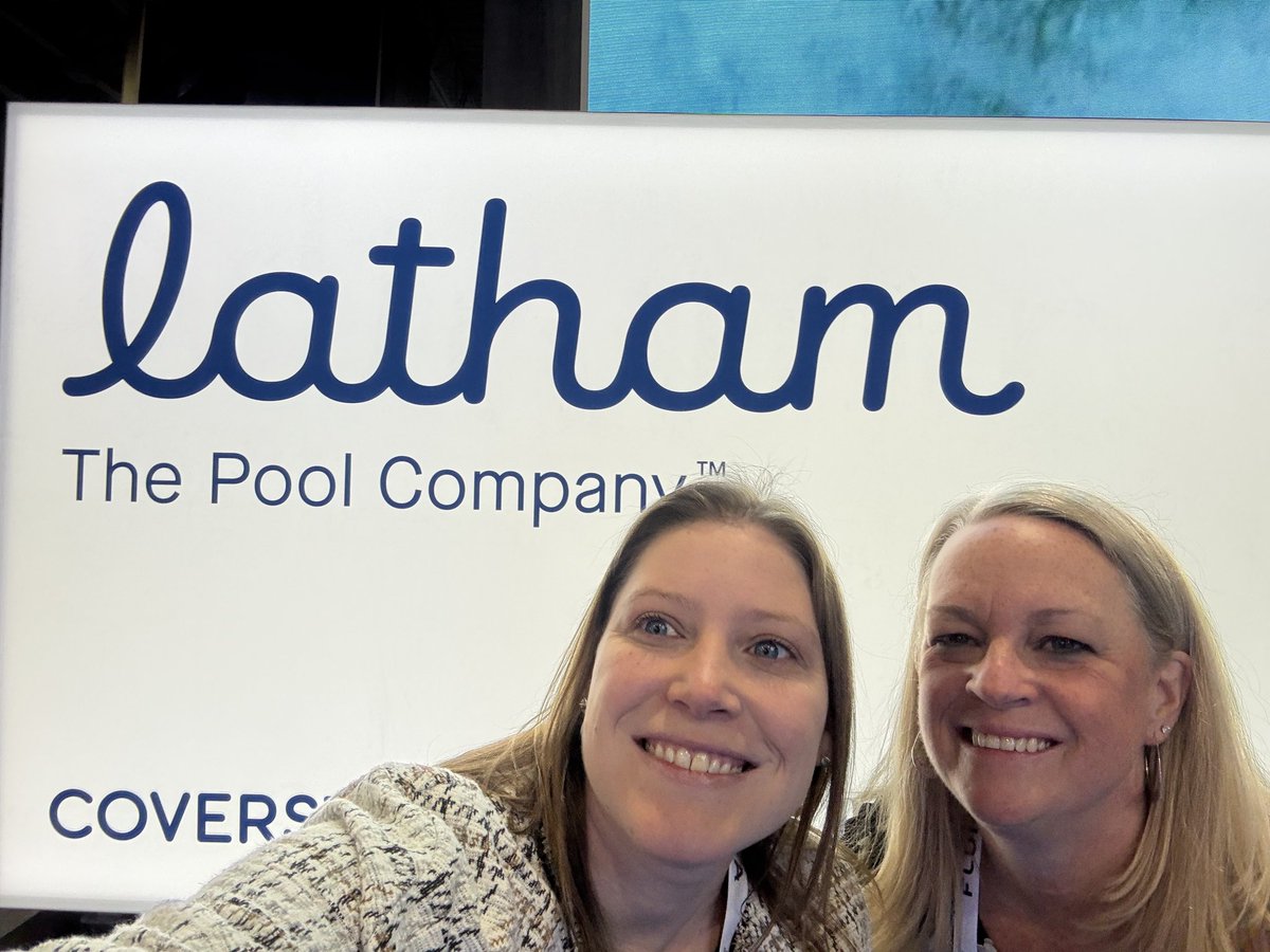 Getting ready to dive into the Pool &amp; Spa Show with our client <a href="/LathamPool/">Latham Pool</a>!