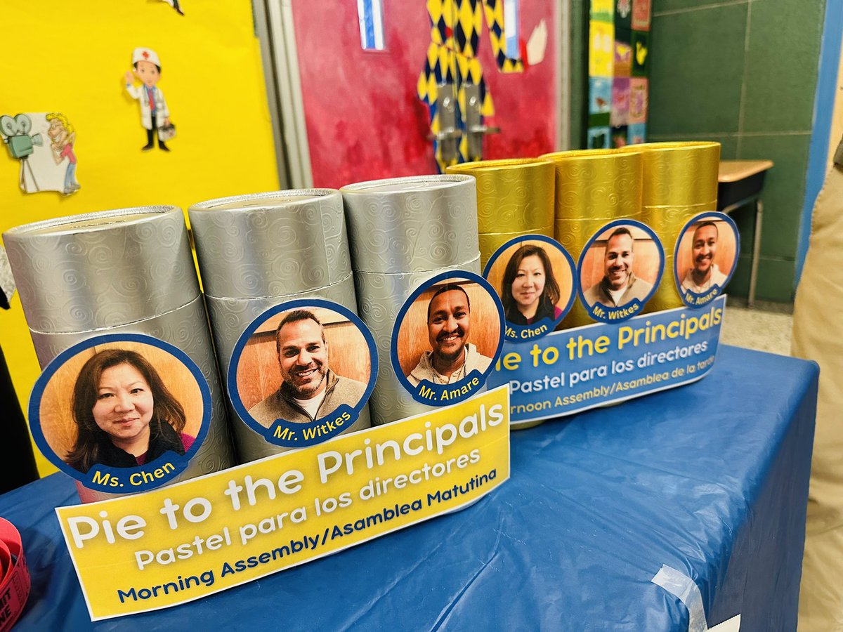 Voting continues for PIE TO THE PRINCIPAL! What’s Pie to the Principal? The principal with the most money raised will get a pie in the face at the January 30th School Assemblies. So place your votes! One dollar is equivalent to one vote. <a href="/nycdistrict30/">District 30</a> <a href="/Ps112Q/">PS112Q</a>