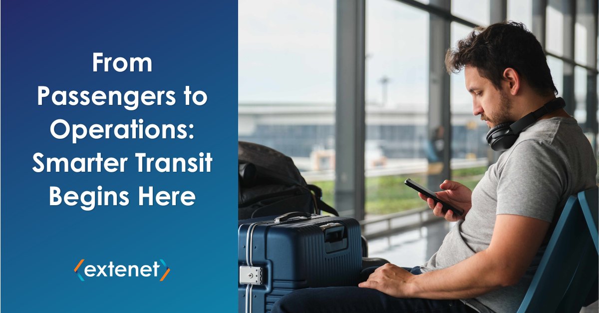 ExtenetSystems's tweet image. Connectivity is key for modern transit hubs, and Extenet’s #5G &amp;amp; private wireless solutions enhance passenger experiences and boost productivity while maintaining safety with IoT &amp;amp; data analytics. Discover how we do it: rb.gy/4oaep1 #SmartTransit #Transportation