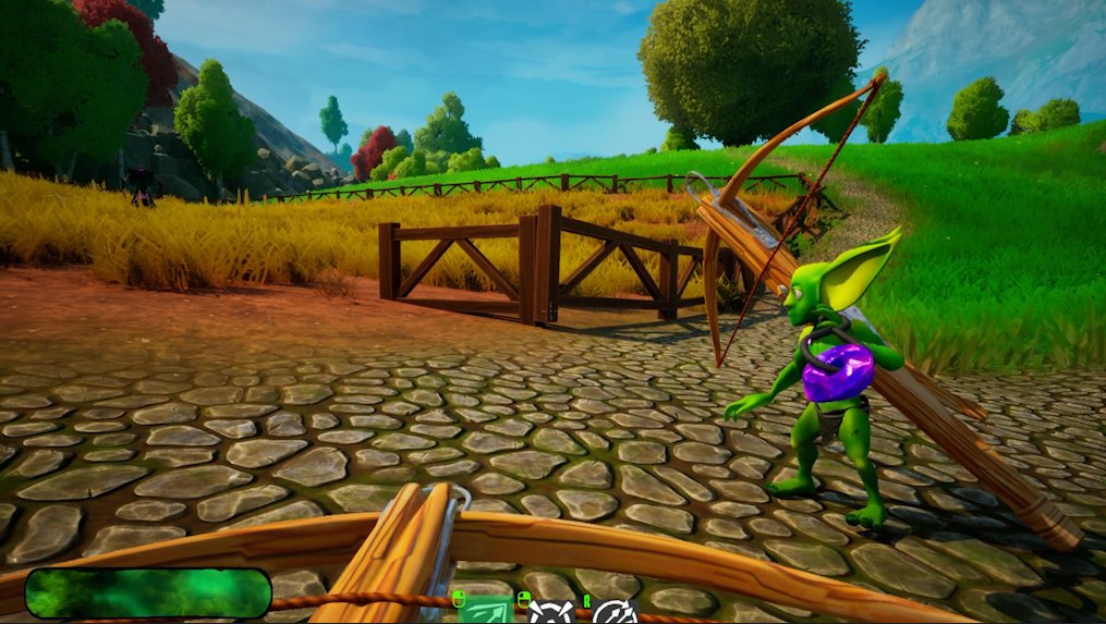 Semi-Salted Games (@semisalted) on Twitter photo Fun fact: the weapons are not tailored for goblins.
They are made by humans and orcs, so expect drawbacks 😵💫
#indiegame #goblins #videogames Fun fact: the weapons are not tailored for goblins.
They are made by humans and orcs, so expect drawbacks 😵💫
#indiegame #goblins #videogames