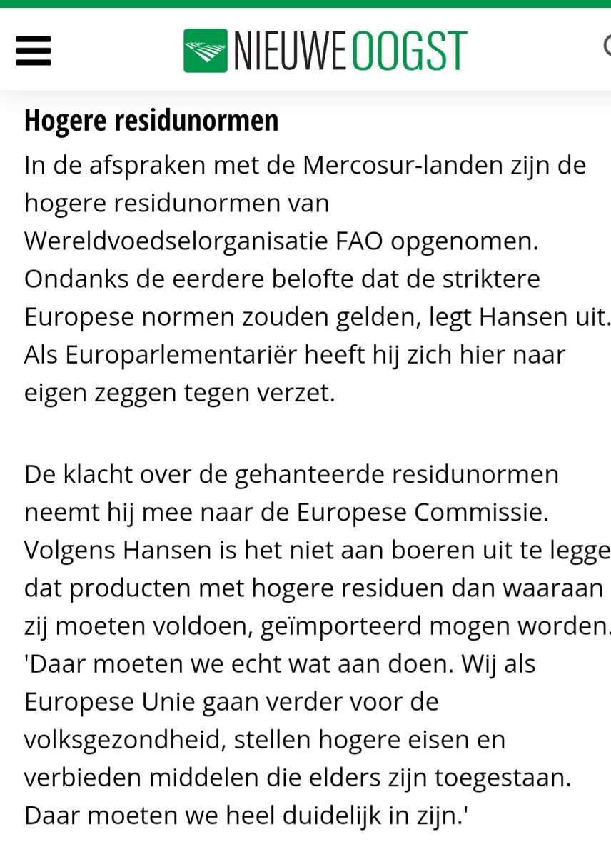 LoddersJaap's tweet photo. En weer wordt de Europese boer en consument bedonderd. https://t.co/yXe0ll5oXo