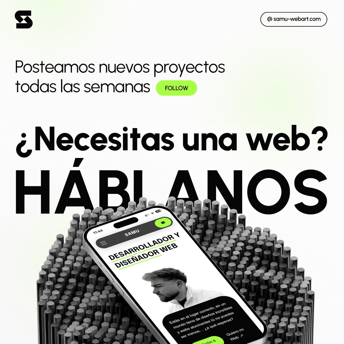 samu_webart's tweet photo. ✨ ¡Otro cliente feliz! Comentario de parte de Logística Fika SLU 🚀

💬 Esto es lo que nos inspira: ayudar a nuestros clientes a llevar su marca al siguiente nivel con una web única y profesional.

👉¿Quieres una web como esta? https://t.co/WDOYRN3LhG https://t.co/YhEARy6Stg