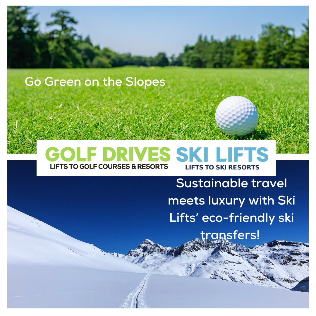 Golf_Drives's tweet photo. Go Green on the Slopes

Sustainable travel meets luxury with Ski Lifts’ eco-friendly ski transfers! Electric and hybrid vehicles ensure you get to your favourite resorts guilt-free.
https://t.co/UxNj2MOale
#SkiLifts #EcoTravel #SustainableSkiing #SkiHoliday https://t.co/gyQEVtqP6x