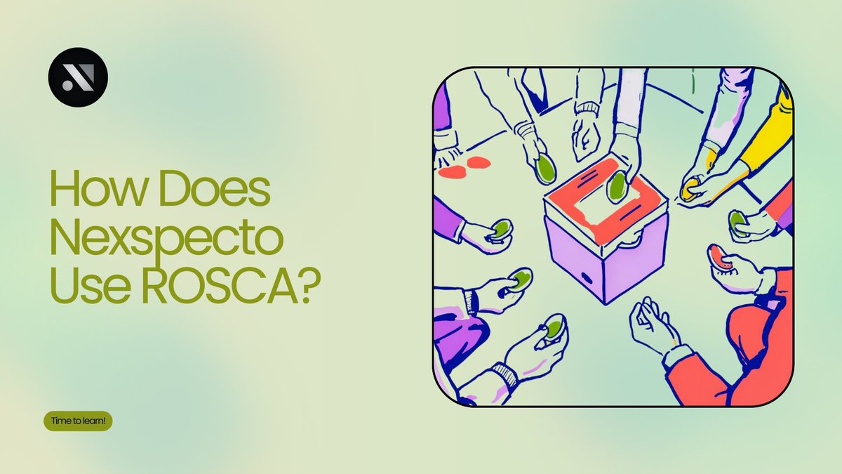 ROSCA is a time-tested financial system built on trust and collaboration. But at Nexspecto, we’re taking it to the next level! 🛠️✨

🔍 How? By integrating ROSCA with cutting-edge blockchain technology, we ensure every step of the process is:

✅ Transparent
✅ Secure
✅ Fast