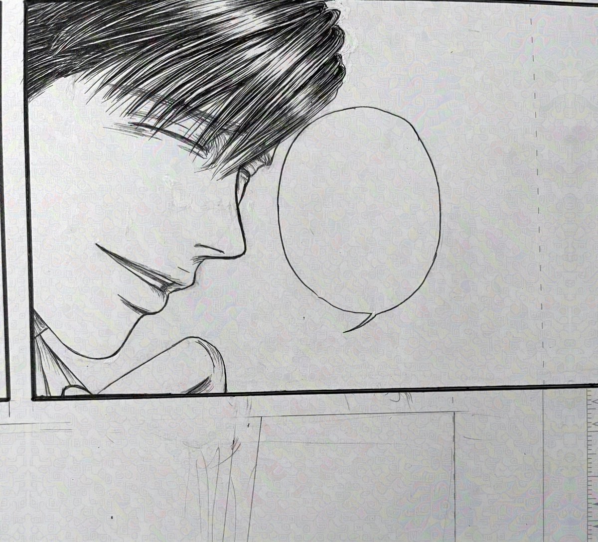 ずっと黒髪を塗ると立体感が出なくてどうしたもんかと思ってたけど、やっと塗り方が掴めたわ 