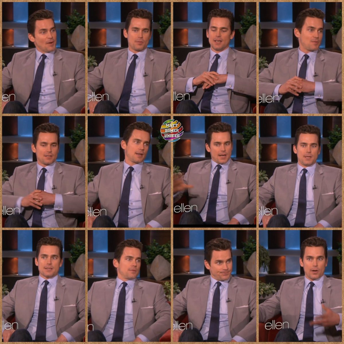 MattBomerUnited's tweet image. Finishing off today with some screenshots of #MattBomer talking about #TheNormalHeart. See you tomorrow.
