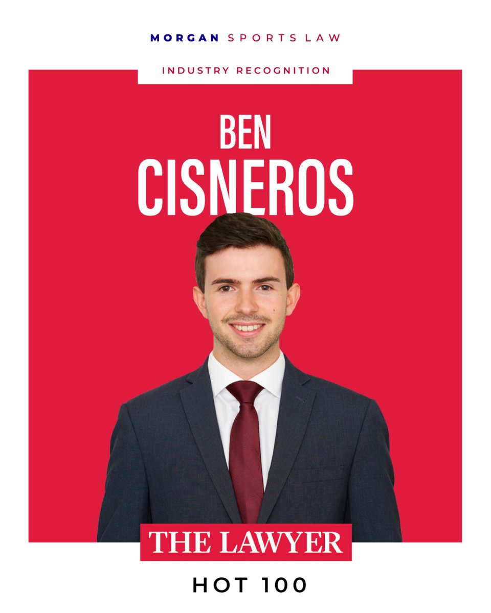 Congratulations to <a href="/ben_cisneros/">Ben Cisneros</a> for being recognised in ‘The Lawyer - Hot 100’ for 2025 – bit.ly/4gimUg4

#TheLawyerHot100