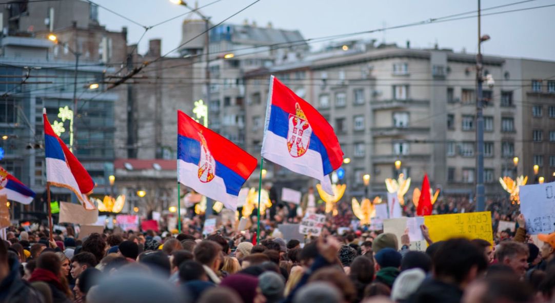 TheProgressives's tweet photo. Serbia is in turmoil.

It is clear that the prime minister who resigned today holds no real power. This is too little, too late.

We continue to stand with the students demanding justice and accountability. https://t.co/C26DalPWt4
