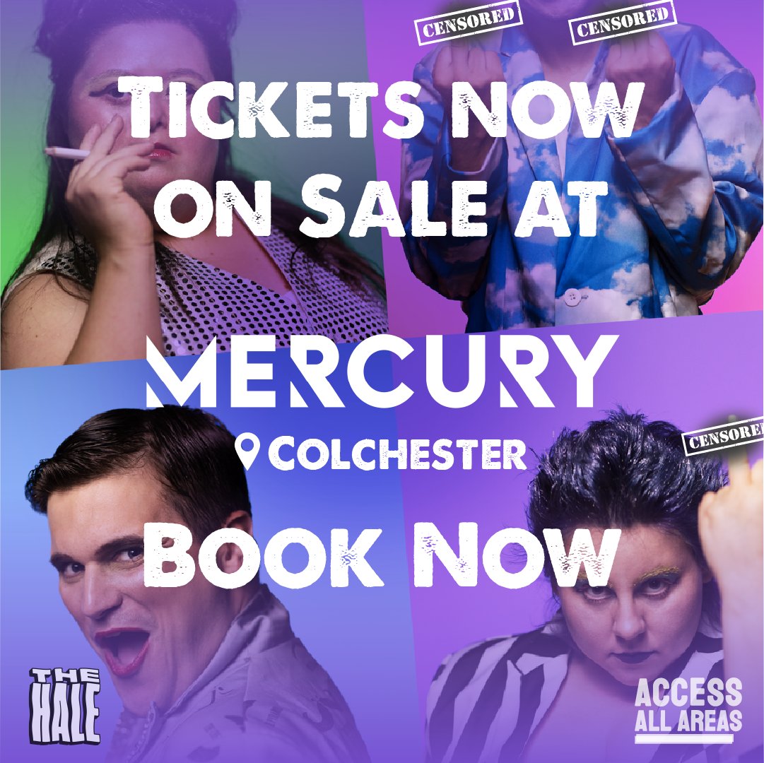Access All Areas (@aaa_prods) on Twitter photo Colchester!
You can now secure your seat for a bit of sass with "Not F**kin' Sorry". Book now.
π 18-19 March
π Mercury Theatre
ποΈ mercurytheatre.co.uk/event/not-fkinβ¦
#nfs #neurodiverse #cabaret #ActuallyAutistic #whatsoncolchester
by <a href="/notyrcircusdog/">Not Your Circus Dog</a> co-produces by <a href="/TheHaleArts/">The Hale</a> Colchester!
You can now secure your seat for a bit of sass with "Not F**kin' Sorry". Book now.
π 18-19 March
π Mercury Theatre
ποΈ mercurytheatre.co.uk/event/not-fkinβ¦
#nfs #neurodiverse #cabaret #ActuallyAutistic #whatsoncolchester
by <a href="/notyrcircusdog/">Not Your Circus Dog</a> co-produces by <a href="/TheHaleArts/">The Hale</a>