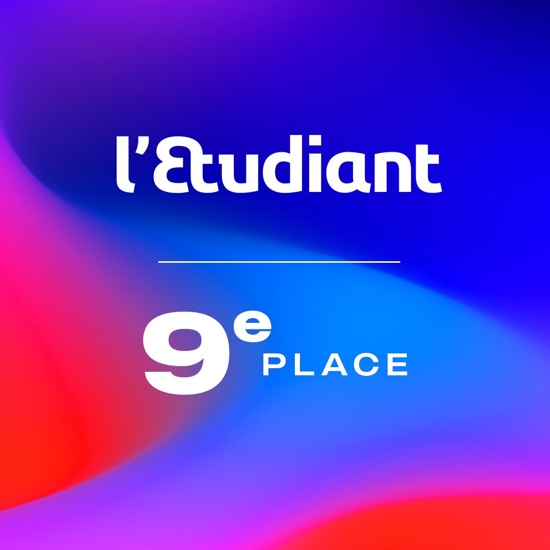 Notre IBBA entre pour la première fois dans le classement de L'Étudiant et se positionne dans le Top 10 après seulement 3 ans d’existence. 🚀  Un début très prometteur pour une formation qui prépare nos étudiants à un avenir professionnel ouvert sur le monde. 🌏 #ecoledecommerce