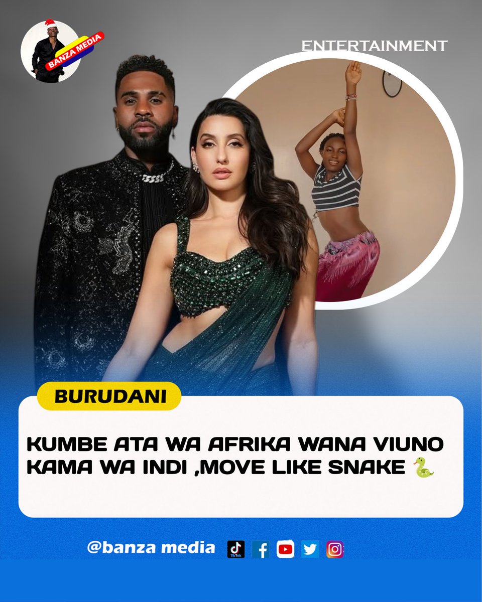 banzamedia243's tweet photo. #SnakeChallenge imekuwa moto sana Afrika! Wanawake kutoka nchi mbalimbali wanauonyesha ulimwengu jinsi wanavyoweza kucheza . Style za ki indi
Video zao 👇 https://t.co/1j2KjLw9nb