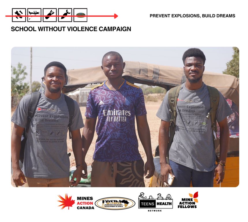 Jefferson Batesimah (@batesimahjeff) on Twitter photo Thank you <a href="/MinesActionCan/">Mines Action Canada</a> for supporting and funding our project at Chiana SHS in the Upper East Region, Ghana! With your help, we educated students on landmines, cluster munitions, and how they can prevent their impact in Ghana. Thank you <a href="/MinesActionCan/">Mines Action Canada</a> for supporting and funding our project at Chiana SHS in the Upper East Region, Ghana! With your help, we educated students on landmines, cluster munitions, and how they can prevent their impact in Ghana.