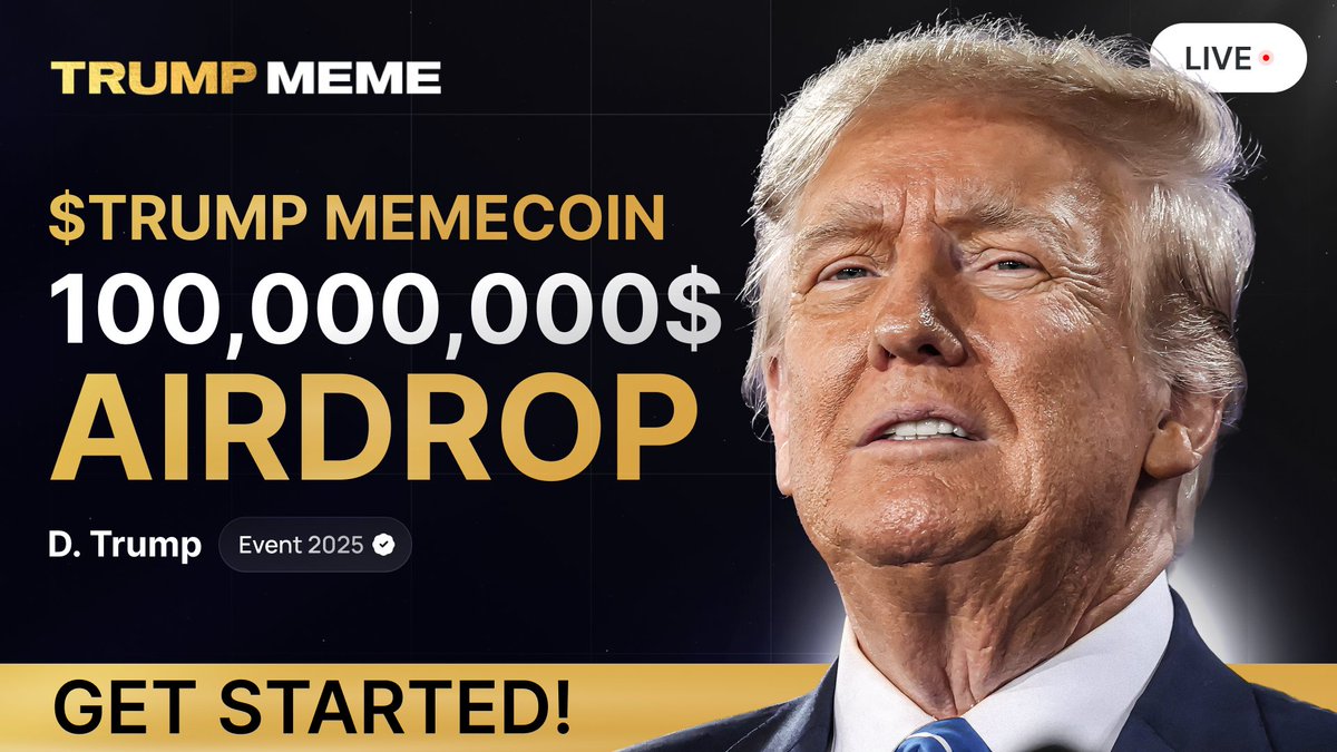 HOLY $TRUMP AIRDROP, this is massive 🇺🇸!!

x.com/appmakersIa/st…
