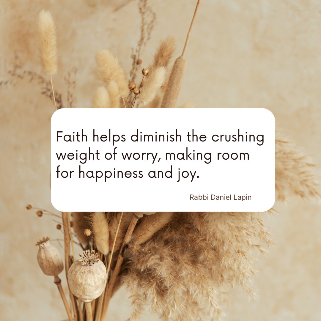 DanielLapin's tweet photo. This powerful reminder encourages us to let go of burdens and embrace a life filled with peace and optimism.
๐ฌ Whatโs one way faith has helped you find optimism in challenging times? Share below! ๐
#RabbiDanielLapin #AncientJewishWisdom #YouNeedARabbi #HowTheWorldReallyWorks https://t.co/qdNy4sGEue