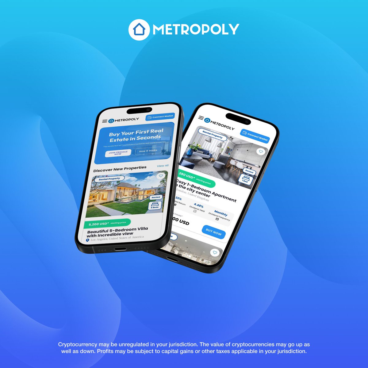 Discover the future of real estate investment!

With Metropoly, you can explore, bid, and invest in global properties like never before.

Explore now: LINK IN BIO

#metro #metropoly #cryptocurrency #bitcoin #blockchain #btc #crypto #ethereum #realestate #house