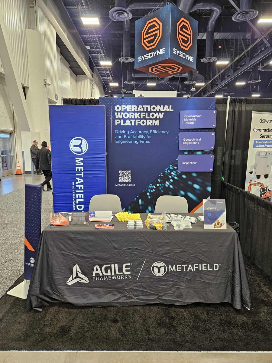 A big thank you to World of Concrete for hosting an exceptional event and letting MetaField be a part of the conversation. If we didn't get a chance to connect during the event, we'd love to hear from you. Please reach out to speak with our team. hubs.ly/Q034dstF0