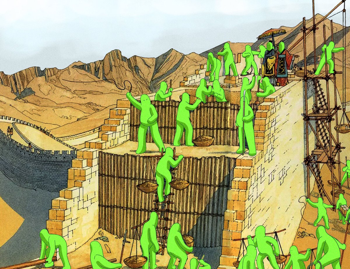 belikeblob's tweet image. THE GREAT WALL.

BLOB WAS THERE.