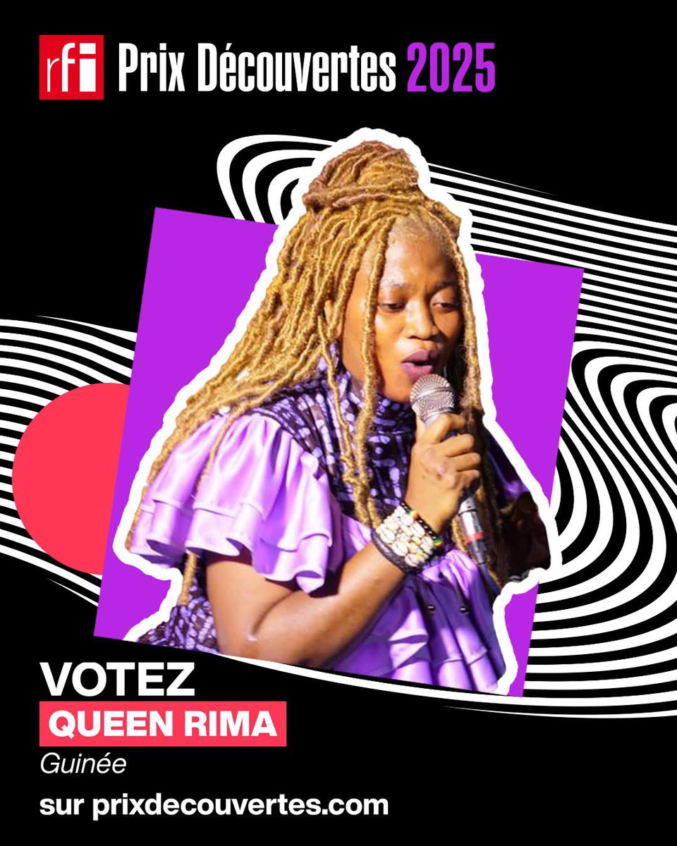 Queenrimaoff's tweet photo. Ravi d'annoncer ma candidature au @PrixDécouvertes2025 de @RFI pour la troisième fois ! 💪 Avec votre soutien, nous allons ramener ce prix en Guinée et prouver que notre résilience nous mènera vers la réussite ! 🇬🇳✨ #PrixDécouvertes2025 #EnsembleToutEstPossible https://t.co/e9DRQeU3sP
