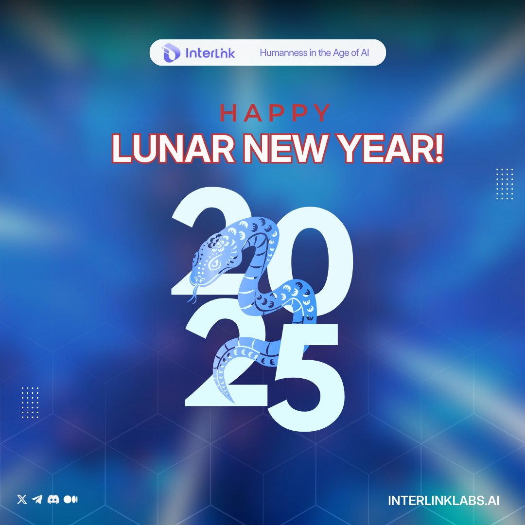 inter_link's tweet image. Happy Lunar New Year !!🎊

#InterLink #InterLinkID #InterLinkLabs #AI
