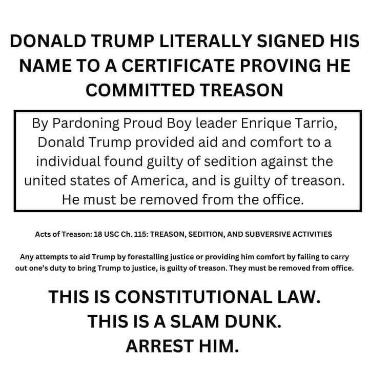 This has to be enough to Impeach and Prison Trump...If we don't now, what is our future to be?