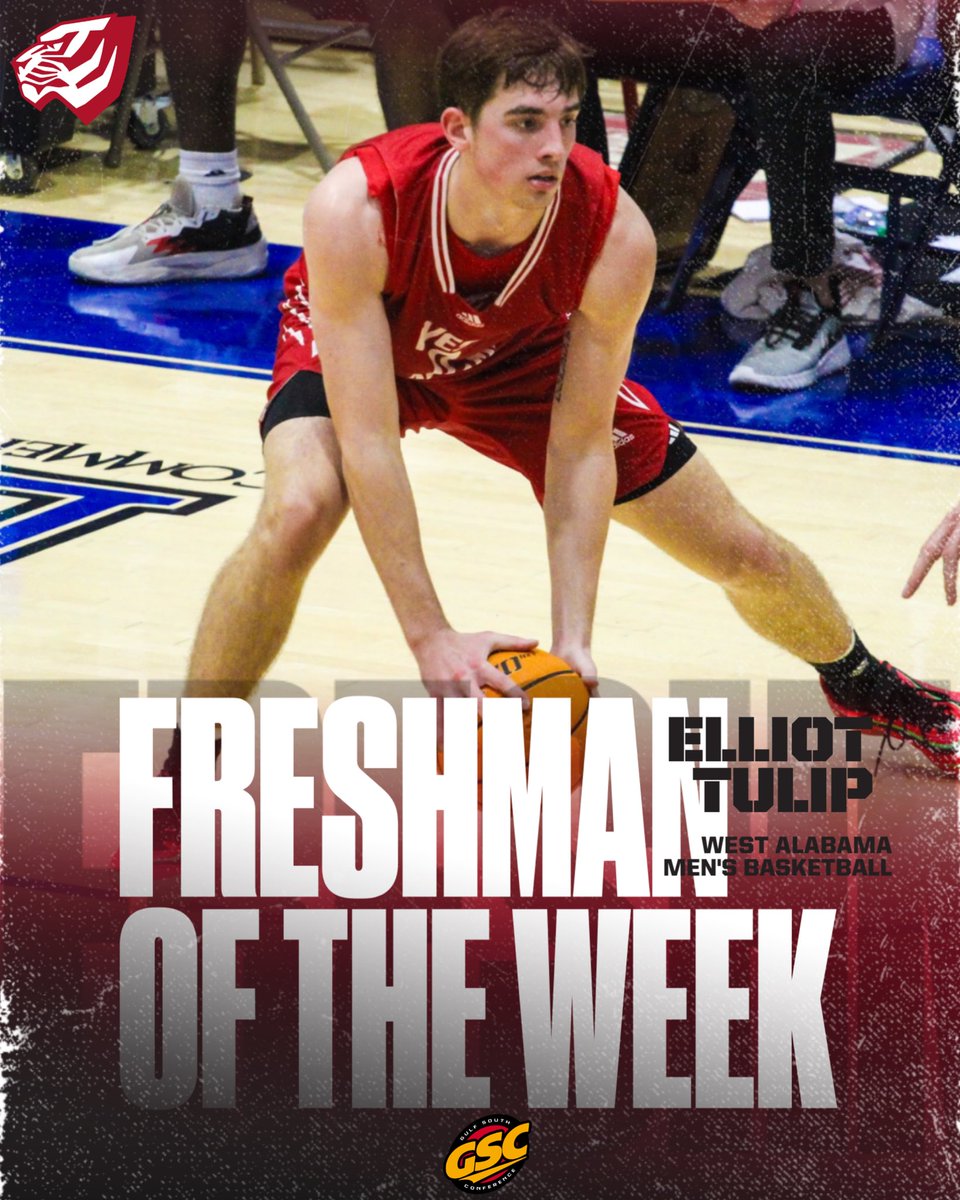 The first of many for our Freshman Sharpshooter‼️🏆

Congrats to Elliot on being named the GSC Freshman of the Week!

📰: uwaathletics.com/news/2025/1/28…