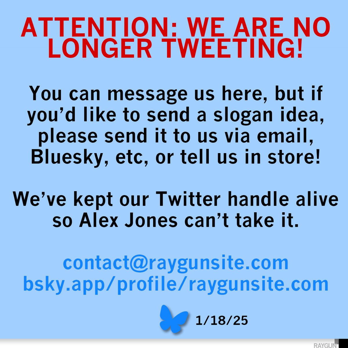 RAYGUN tweet media