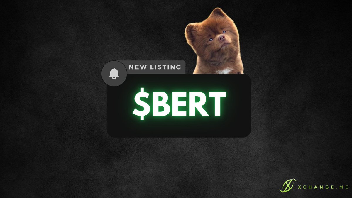 xchange_me_'s tweet image. You&apos;ve asked, we listened! First of many meme coins listed. @woofhub @bertcoincto is a nice initiative for getting homeless dogs adopted. You can now buy $BERT kyc-less on xchange.me and it&apos;s onion mirror.