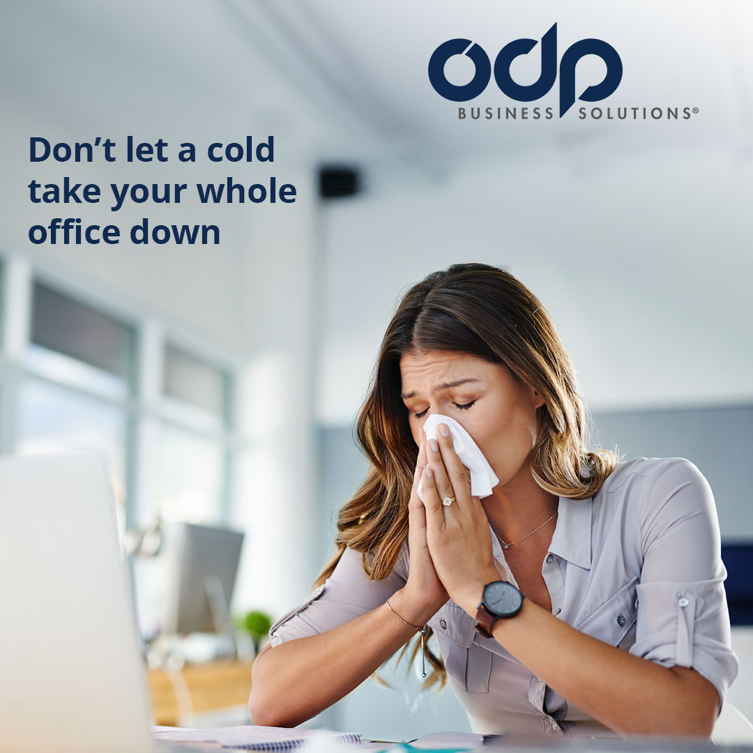 Whether it’s slowed productivity, increased absenteeism, or the spread of germs from one employee to the next, cold and flu season can have a big impact on your small business. Look to us for hand sanitizer, disinfectants, cold meds and more.
odp.biz/4jx1Mp8