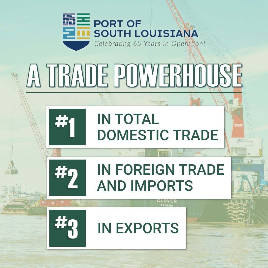 Port of South Louisiana tweet media