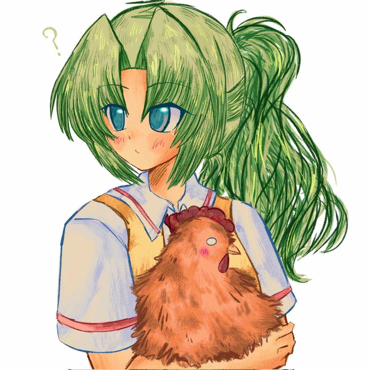 nekotorine's tweet photo. mion doodle https://t.co/cSICwLc7k5