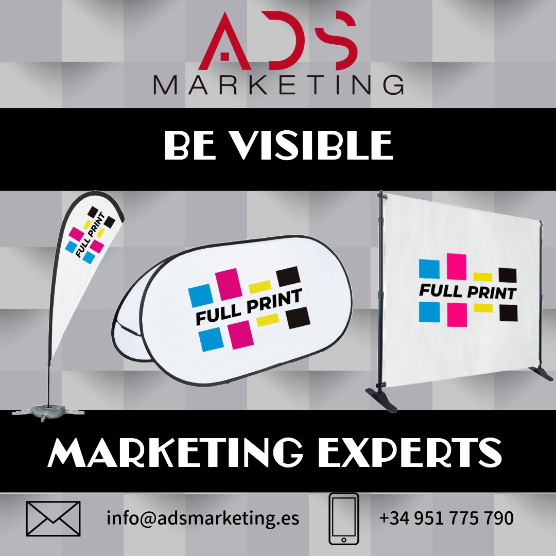 ✨ ¡HAZ QUE TU MARCA BRILLE! ✨

📢 Ideales para:
✔️ Ferias y eventos
✔️ Open Houses inmobiliarios
✔️ Patrocinios deportivos
✔️ Lanzamientos y promociones

💡 Diseño a medida + impresión de alta calidad 💡
Nos encargamos de todo para que tu imagen impacte y atraiga clientes. 🚀