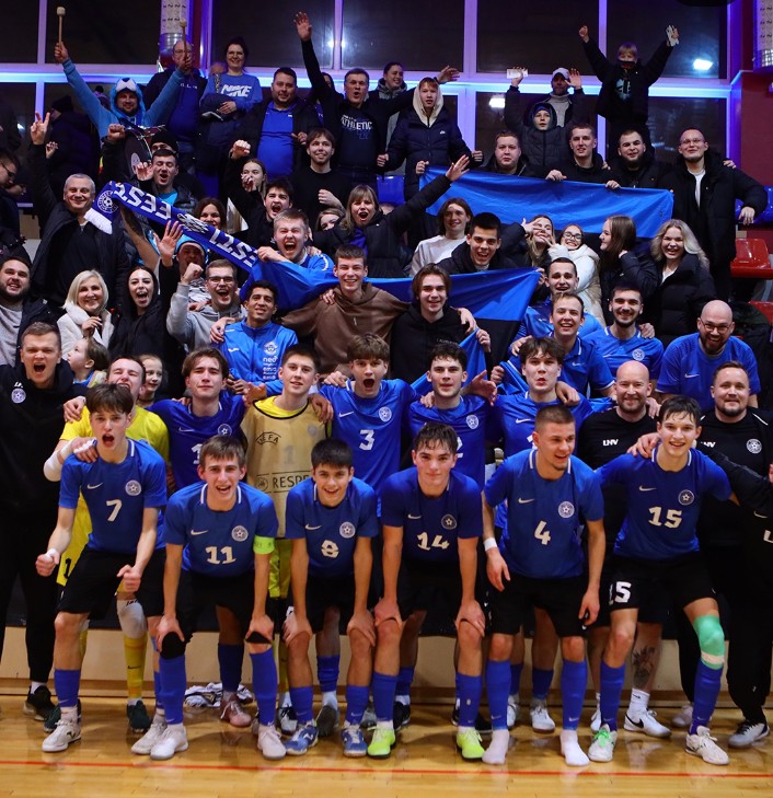 EstonieFrance's tweet photo. #futsal
Pour la première fois de L'HISTOIRE, La sélection estonienne U-19 passé le tour préliminaire qualificatif avec #Gibraltar et la #Macedoine et jouera le tour principal de qualification de #Futsal.
C'EST JUSTE FOU 🫡😍
#uefafutsal https://t.co/BYaWwllGkd