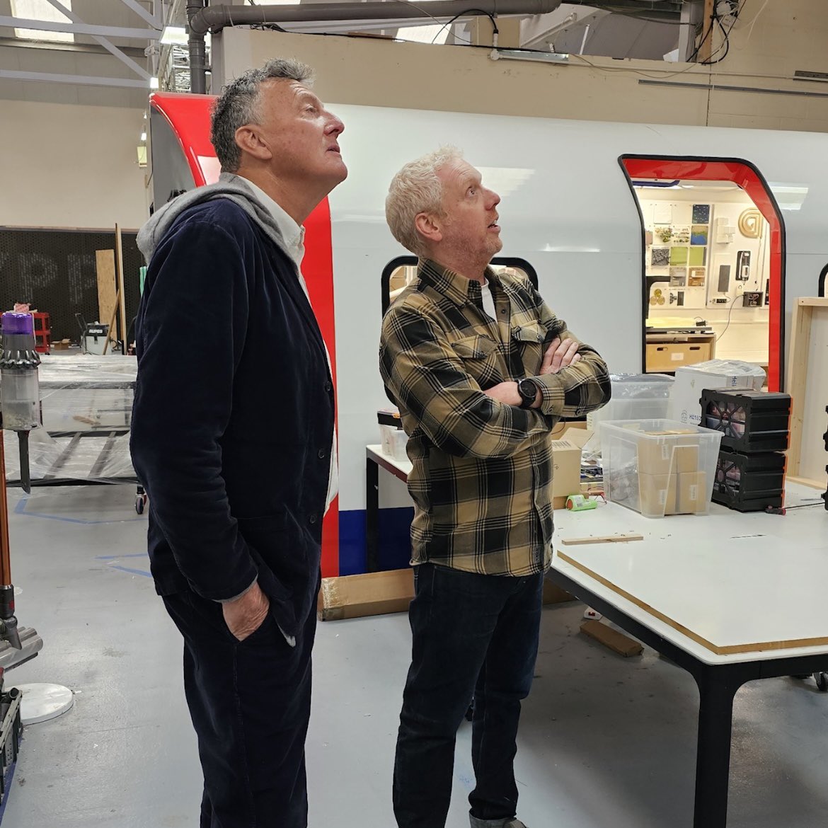 CW_Architect's tweet photo. Fantastic to visit the talented team @Amalgammodels who like Weston Willliamson are celebrating their 40 year anniversary. We have worked with them throughout this time including our very first proposals for the Jubilee Line. https://t.co/u0trPaVmcx