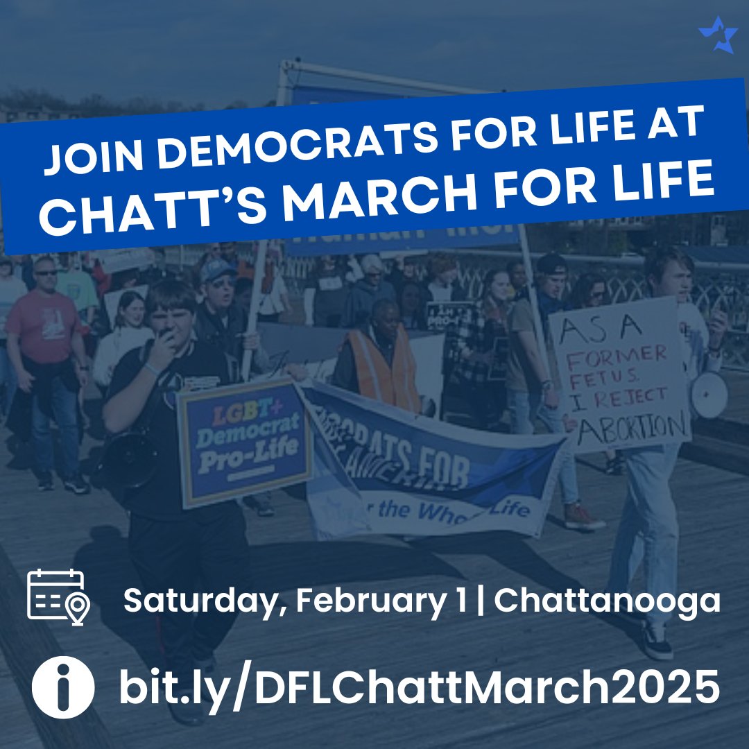 Join Democrats For Life at these two events this week!