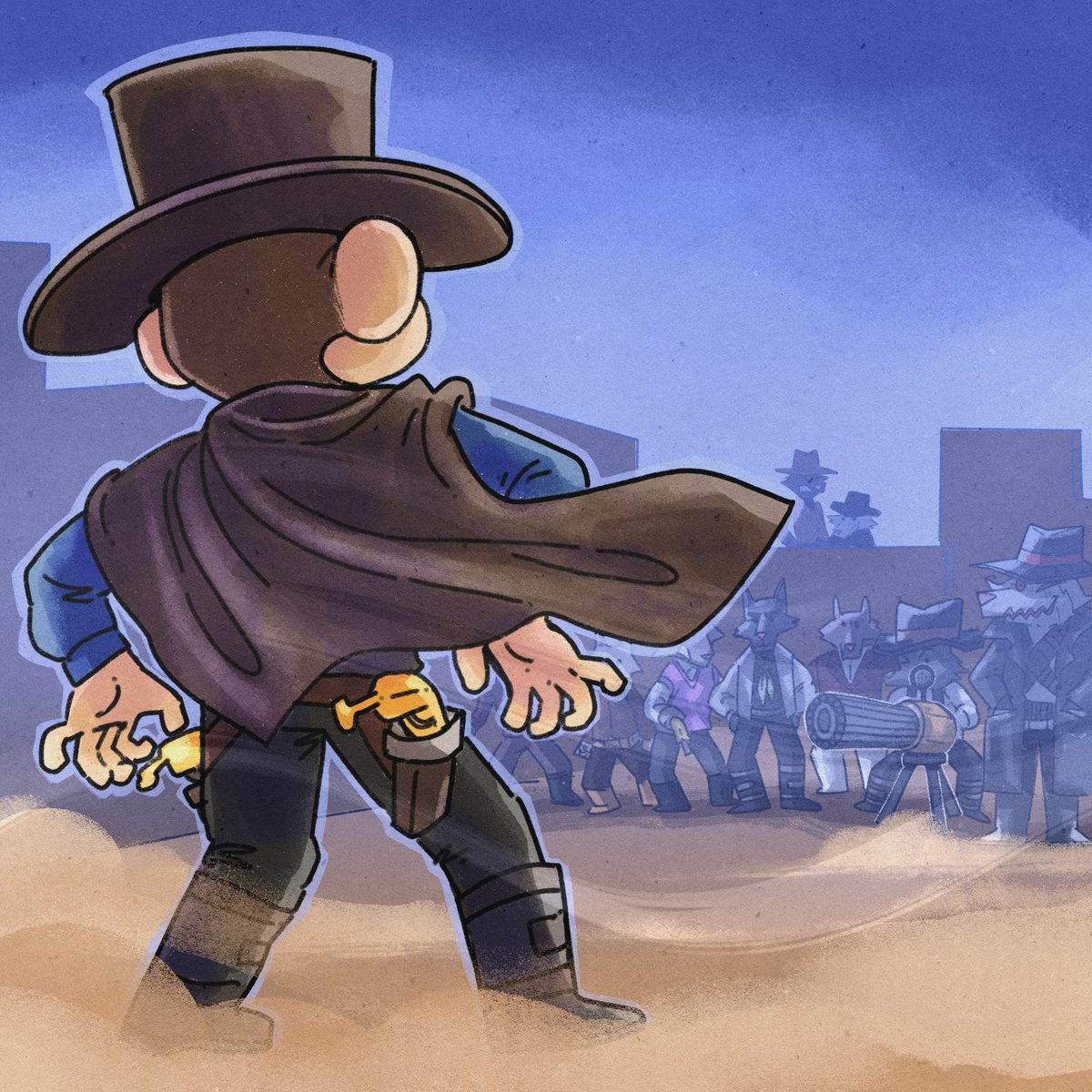 Howdy, everybody!!!🤠

It’s finally here!! 🎉🎉🎉
A FISTFUL OF STONKS is officially out on Amazon!

This is a fun, Western/Mandalorian-esque adventure with Banana Blasters and epic showdowns, and I hope y’all FREAKING love it!!!!

a.co/d/fT5ZsXf

It would seriously mean