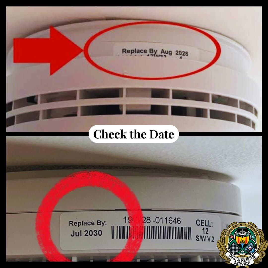 𝗗𝗢𝗡’𝗧 𝗪𝗔𝗜𝗧 - 𝗚𝗢 𝗖𝗛𝗘𝗖𝗞 𝗧𝗛𝗔𝗧 𝗗𝗔𝗧𝗘

Did you know your smoke alarm has an expiration date?? 

Smoke alarms should be replaced after 10 years  

This can lead to false alarms or even your alarm not working when you need it the most.

#TestItTuesday