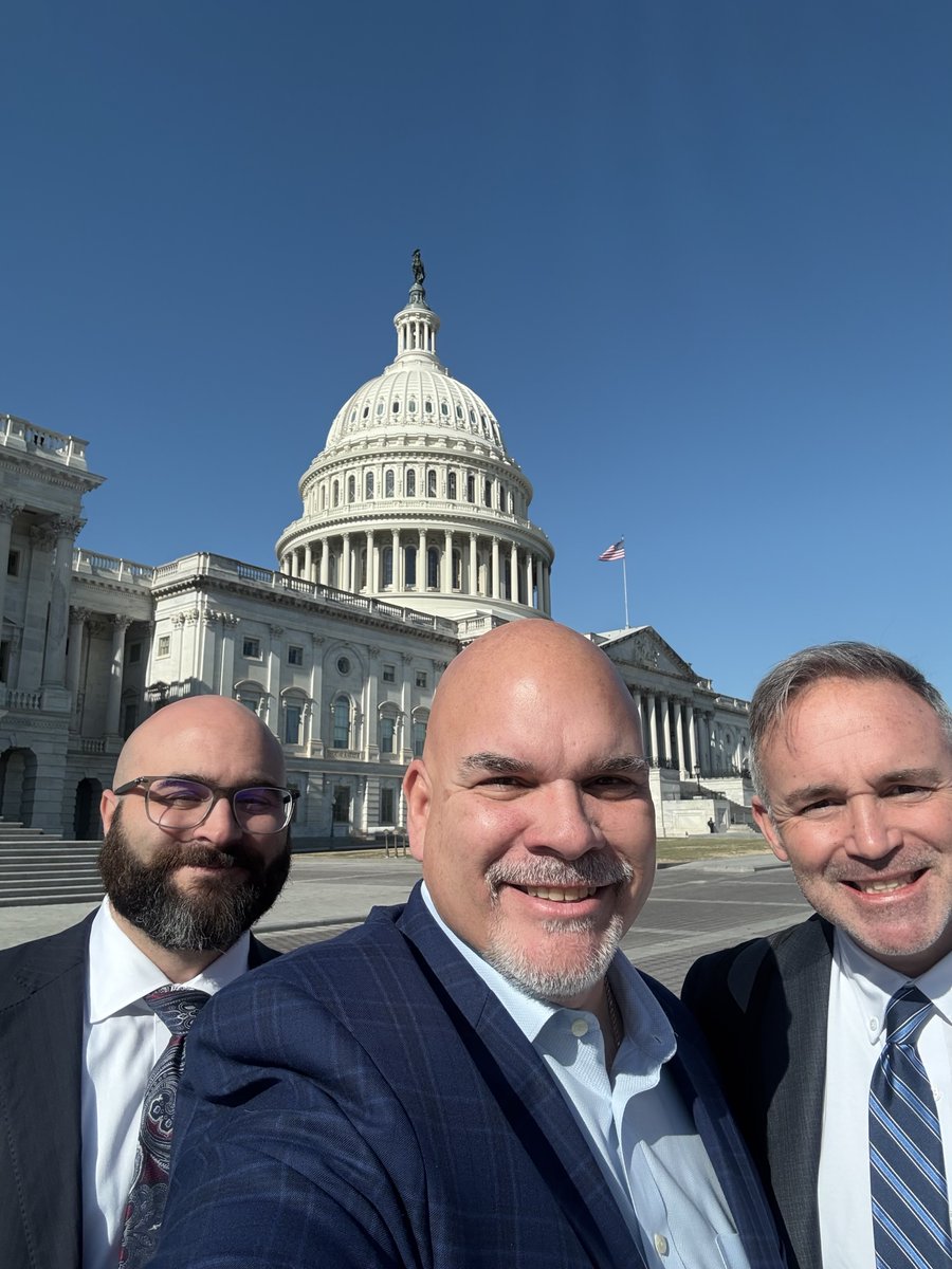 MDDCCUA's tweet image. Back on the Hill today w/ @DelFcu CEO Dan McCarthy! We had a productive meeting w/ Rep. @SarahEMcBride&apos;s office discussing key issues. One  focus-preserving the #CreditUnion tax status, which enables CUs to reinvest in their 142M members &amp;amp; the communities they serve @AmericasCUs