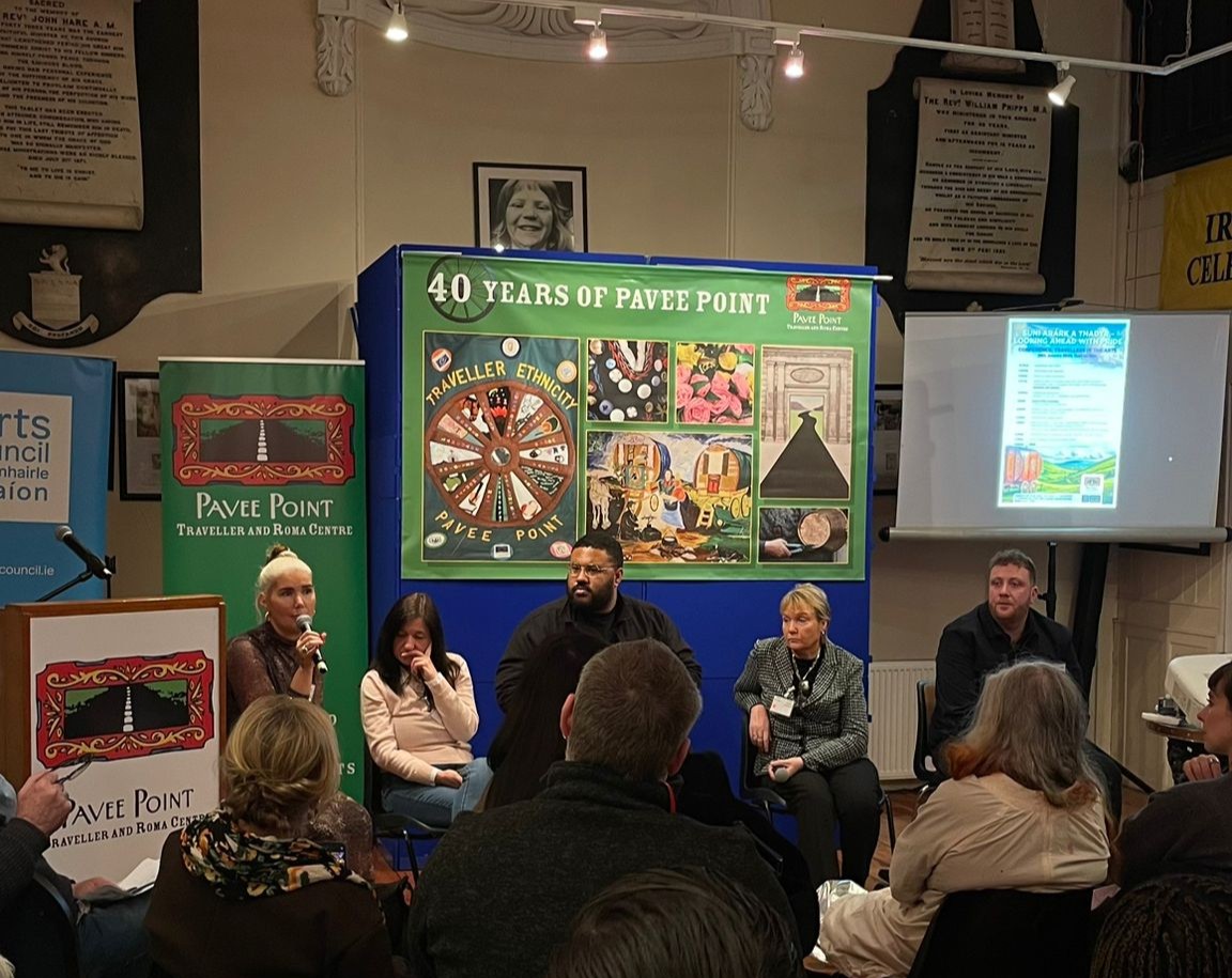 The Arts Council / An Chomhairle Ealaíon (@artscouncil_ie) on Twitter photo Great turnout today for ‘Looking Ahead with Pride’ with <a href="/PaveePoint/">Pavee Point</a>!
A huge thank you to all who took part, including board member Rosaleen McDonagh <a href="/paveebeoir/">Dr. Rosaleen McDonagh</a>, Arts Council Director <a href="/MaureenKennell5/">Maureen Kennelly</a>, Head of EDI Leon Diop & many more who attended and contributed to the day. Great turnout today for ‘Looking Ahead with Pride’ with <a href="/PaveePoint/">Pavee Point</a>!
A huge thank you to all who took part, including board member Rosaleen McDonagh <a href="/paveebeoir/">Dr. Rosaleen McDonagh</a>, Arts Council Director <a href="/MaureenKennell5/">Maureen Kennelly</a>, Head of EDI Leon Diop & many more who attended and contributed to the day.