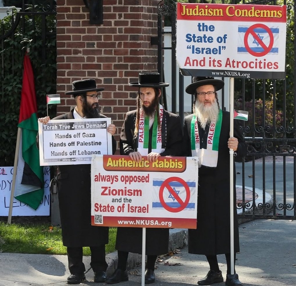Torah Jews stand with the Palestinian people.
